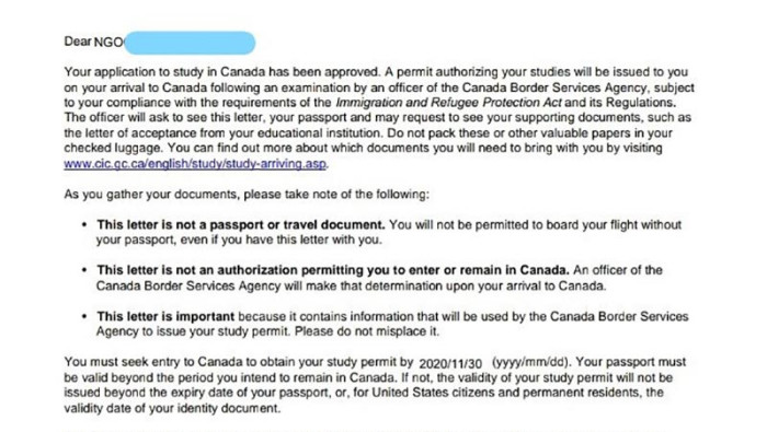 VISA CANADA